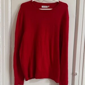 Calvin Klein Vibrant Red Pullover